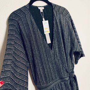 NWT Black and Silver Cocktail Dress